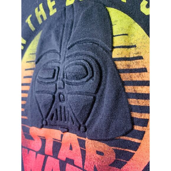 Boys Star Wars Darth Vader Join the Dark Side Short Sleeve T-Shirt, Size Medium - Picture 4 of 5